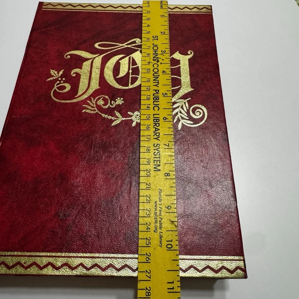 World Bazaar Joy Book We Wish You Merry Christmas Musical Santa Marionette Works
